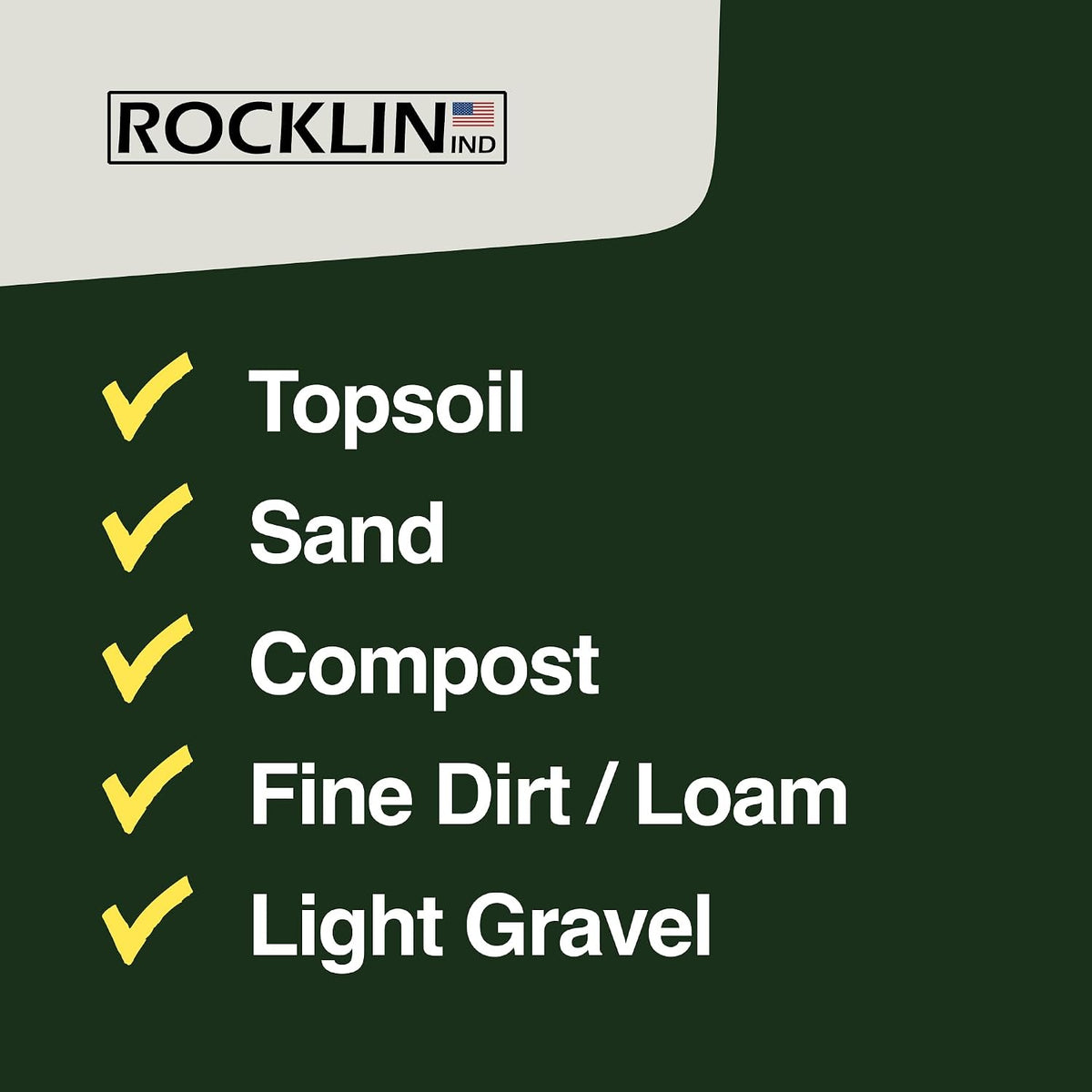 Rocklin™ 30" Lawn Leveling Rake, Stainless Steel, 78" Handle